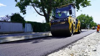 Lucrări avansate la DN 7 Bâldana - Titu